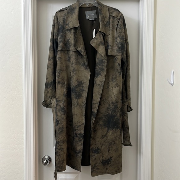 Anthropologie coat brand new with tags! Brownish and blueish tie-dye - Picture 3 of 11